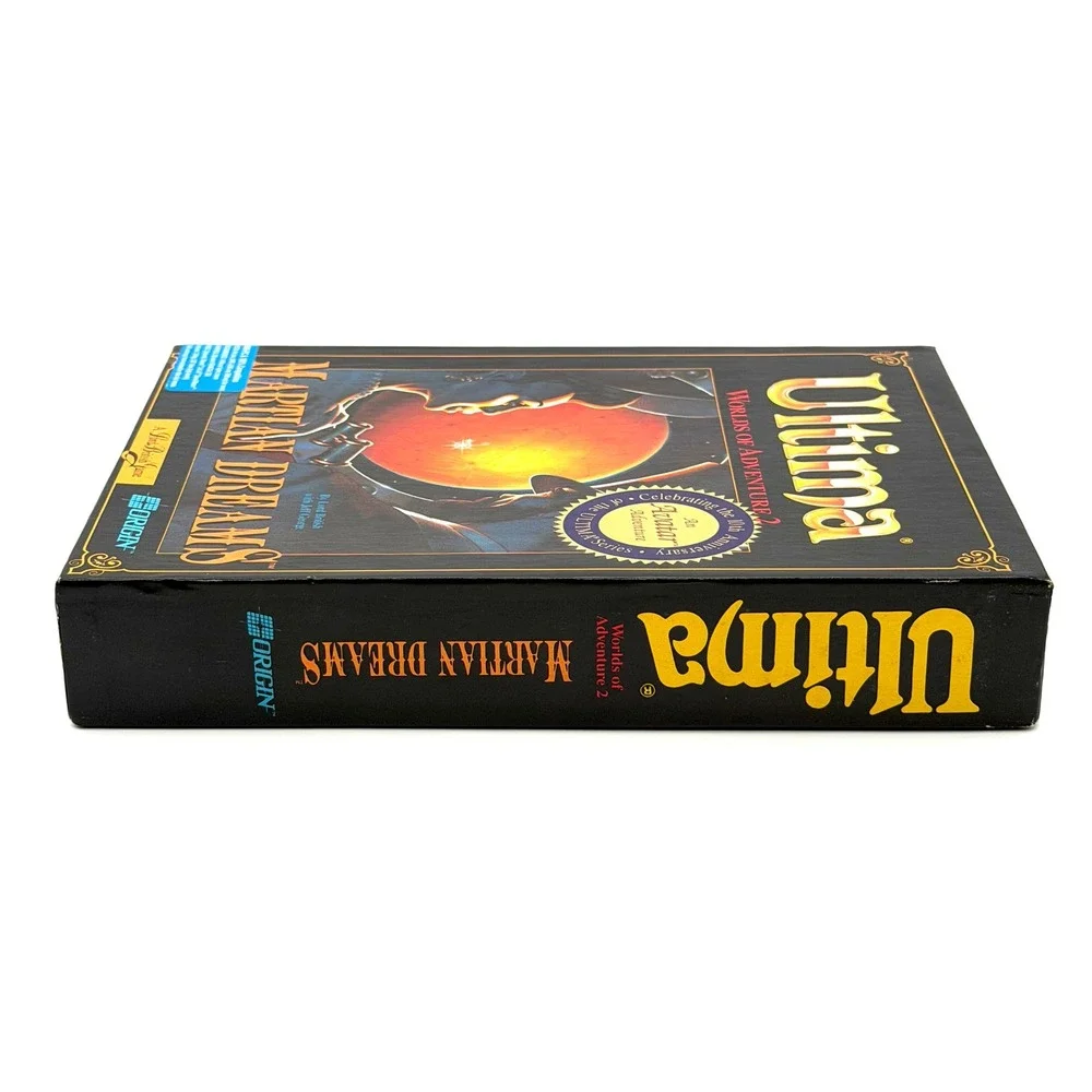 Ultima Worlds of Adventure 2 Martian Dreams PC Big Box Complete 1991 5.25 Game
